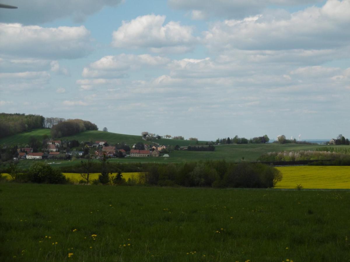 Ferienwohnung Ferienhof mit Bergblick Löbau Exterior foto